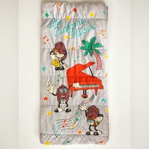 Vintage 1987 California Raisins Sleeping Bag